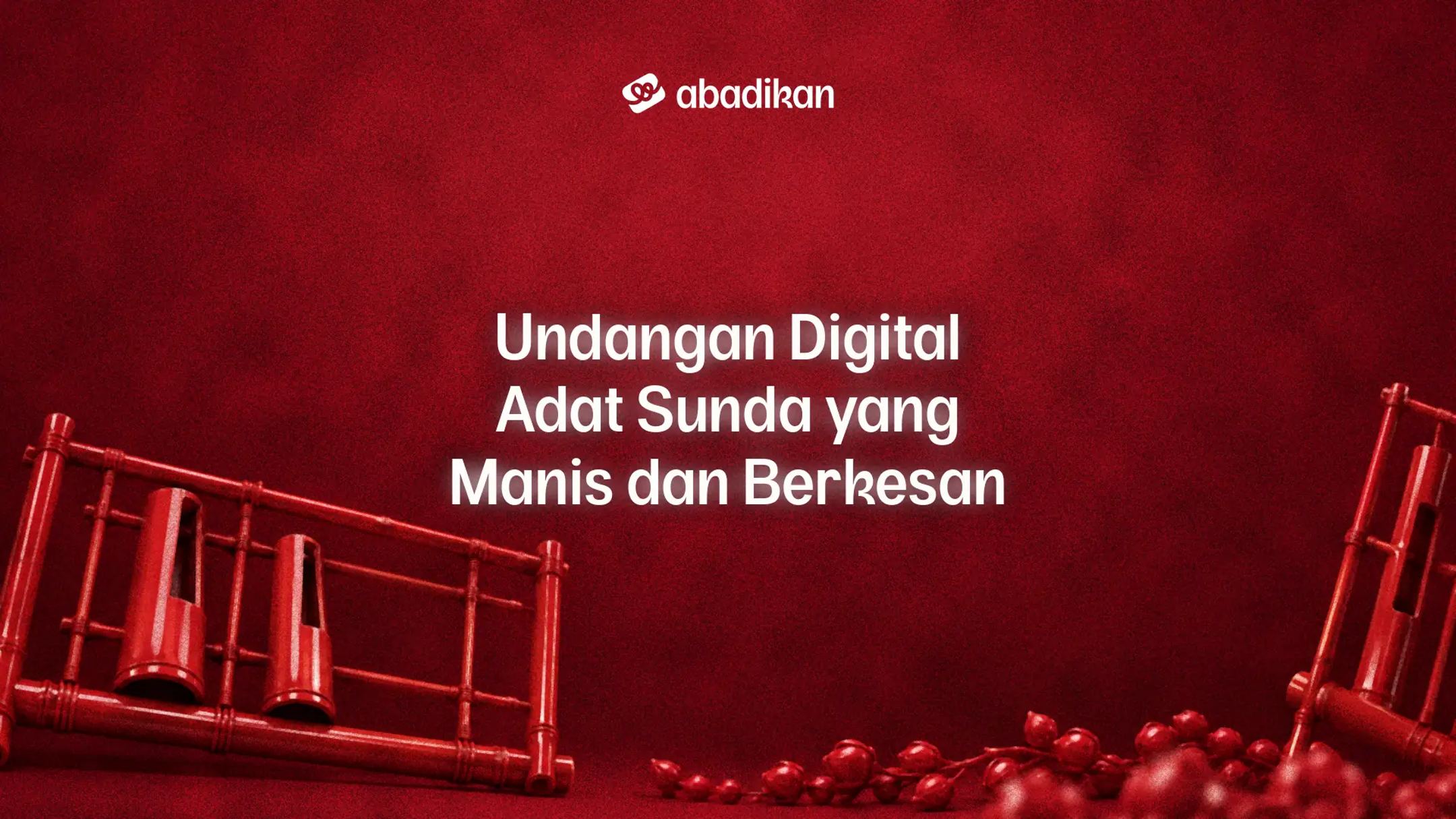 Undangan Digital Adat Sunda yang Manis dan Berkesan