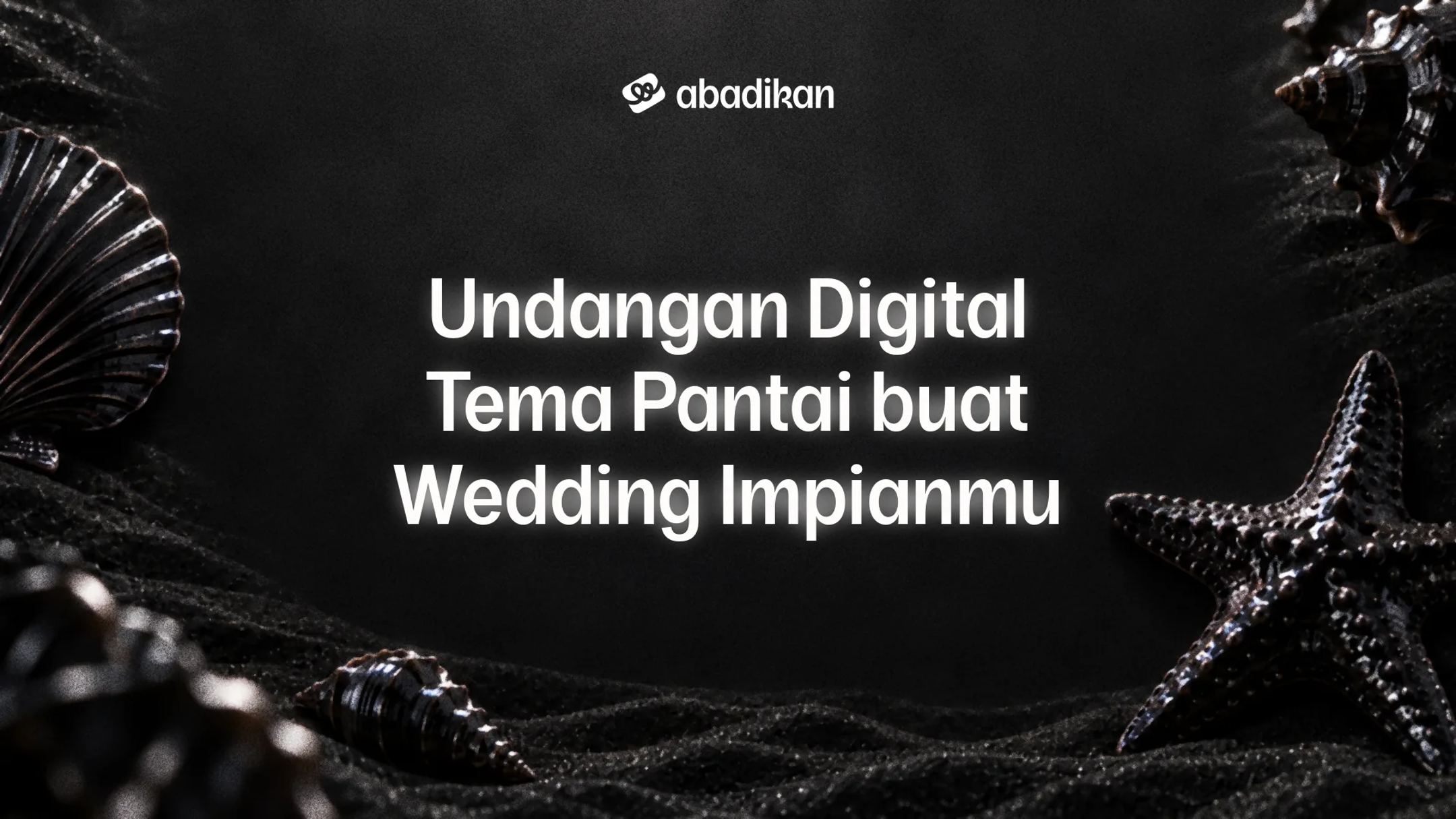 Undangan Digital Tema Pantai buat Wedding Impianmu