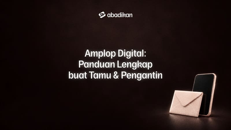 Amplop Digital: Panduan Lengkap buat Tamu & Pengantin