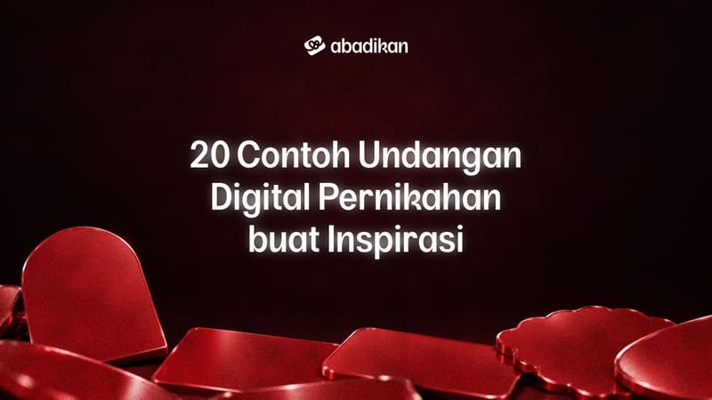 20 Contoh Undangan Digital Pernikahan buat Inspirasi
