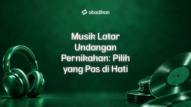 Musik Latar Undangan Pernikahan: Pilih yang Pas di Hati